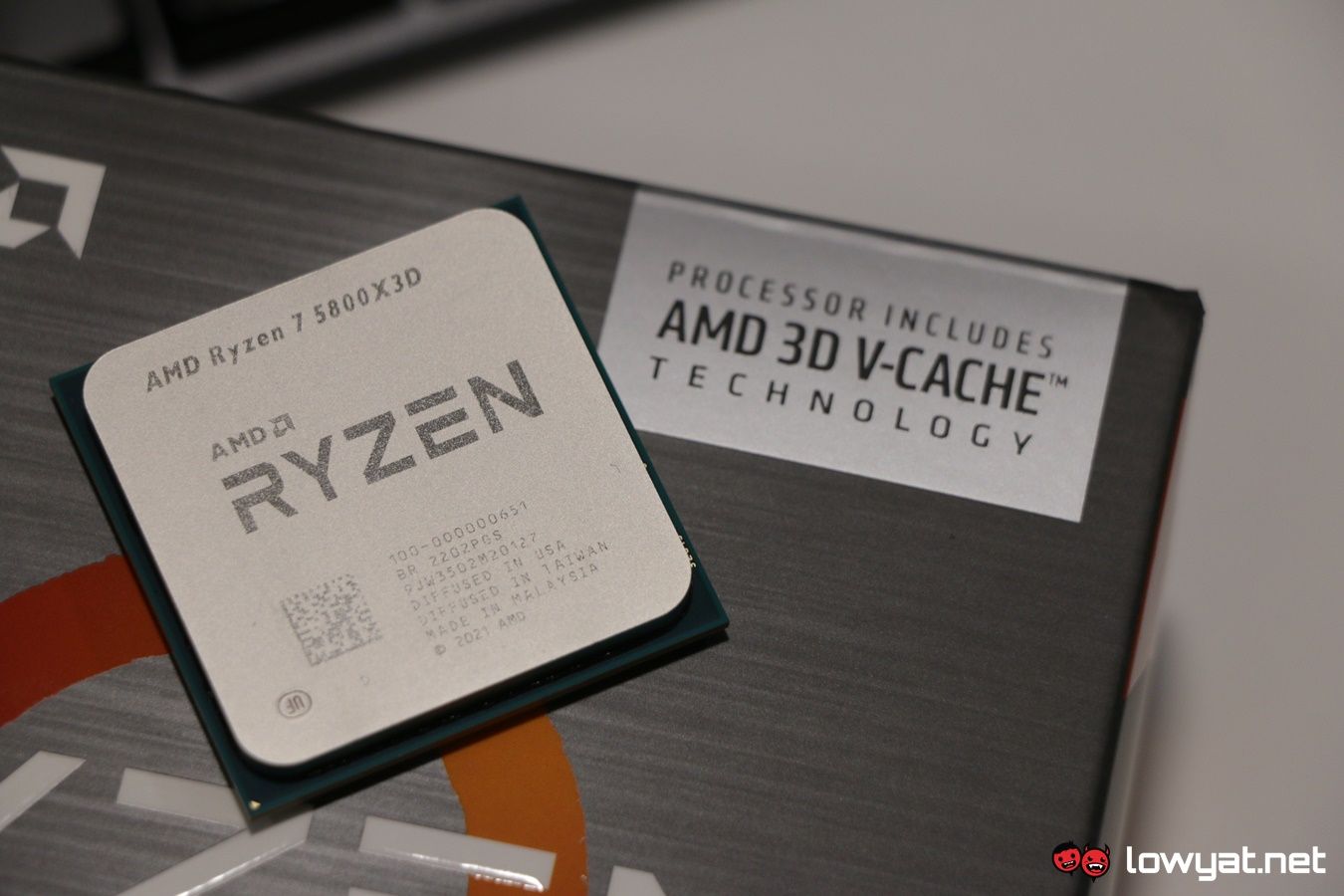 AMD Ryzen 7 5800X3D 3D V-Cache CPU Runs Cooler After Being Delidded