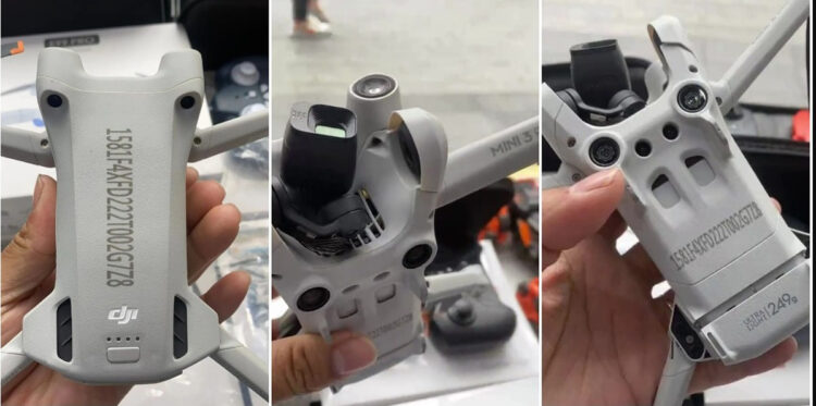 DJI Mini 3 design and details leaks