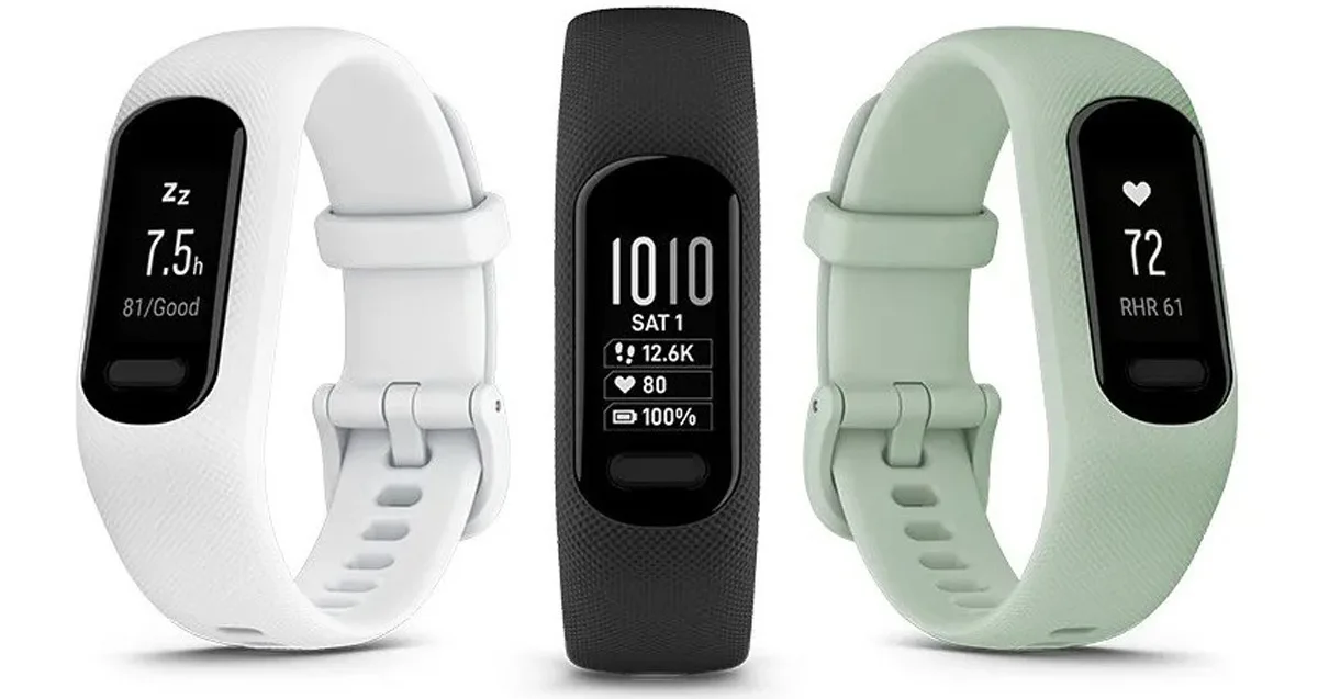 Garmin Vivosmart 5 fitness tracker launch