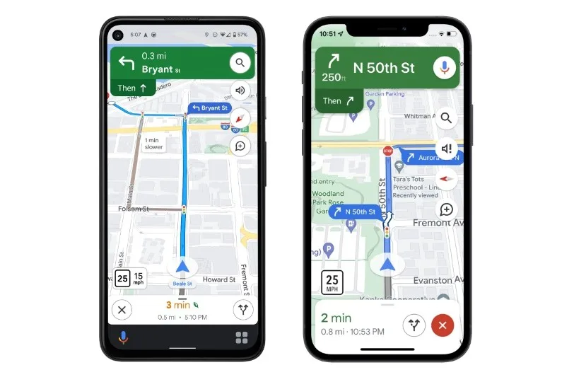 Google Maps extra detail