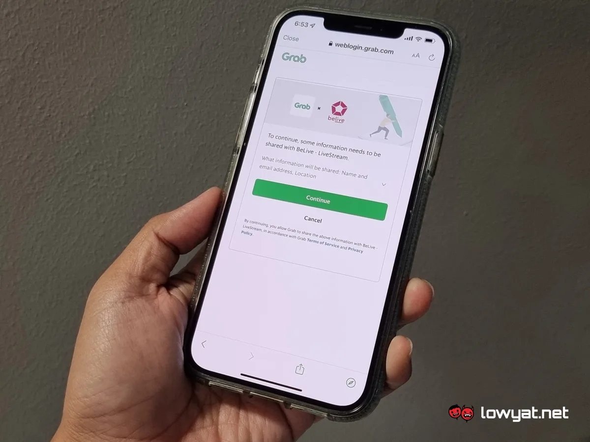 Grab GrabLive Live Selling Platform
