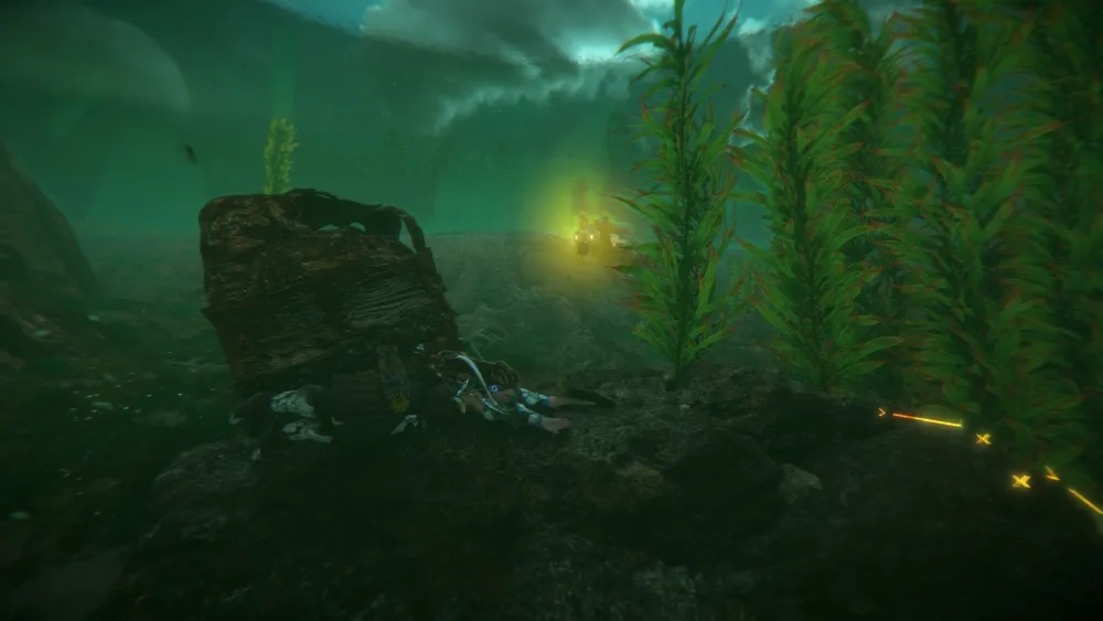 Horizon Forbidden West Snapmaw underwater
