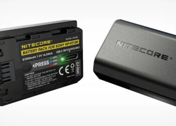 Nitecore UFZ100 battery USB-C Sony Alpha