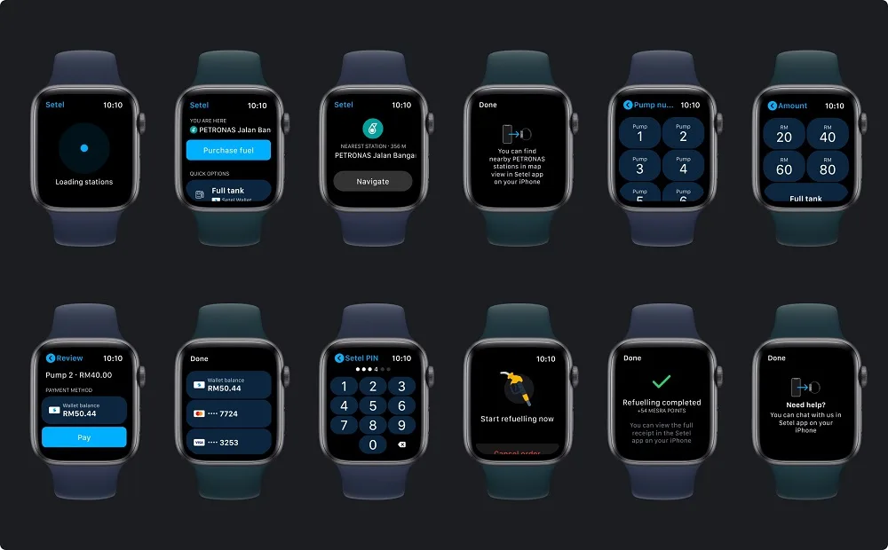 Setel Apple Watch