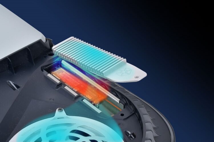 SilverStone TP06 PS5 SSD heatsink cover
