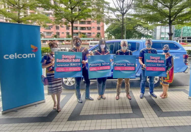 Celcom Pasang Terus Sabah