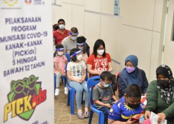 kkm moh pickids children covid-19 vaccine
