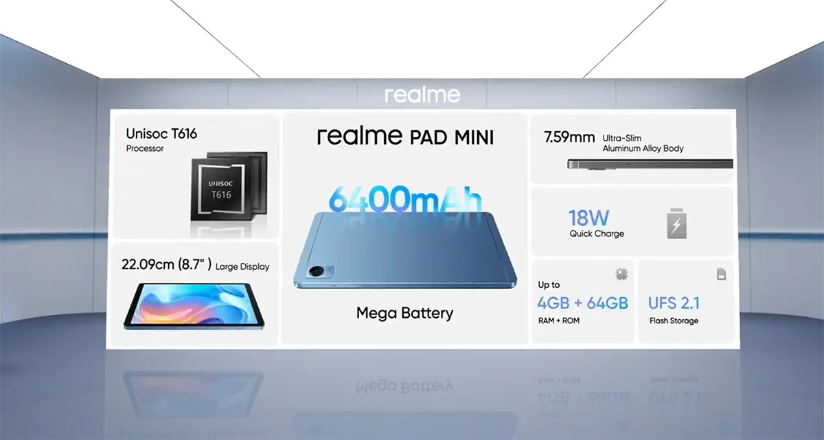 realme 9 pad mini launches in Malaysia 2