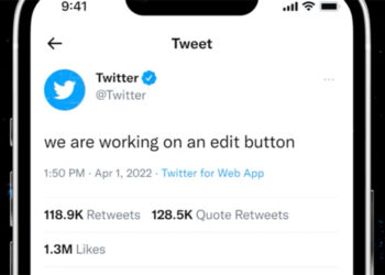 twitter edit button feature