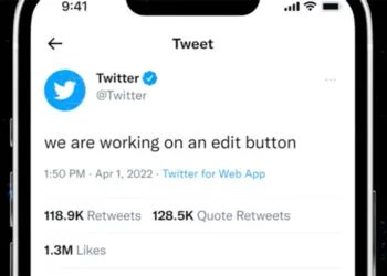 twitter edit button feature