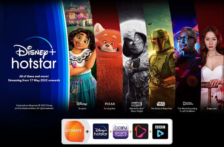 unifi tv disney+ hotstar
