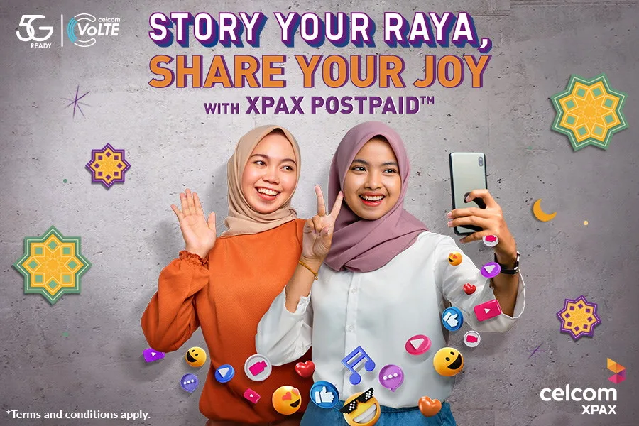 Celcom XPAX Postpaid Raya
