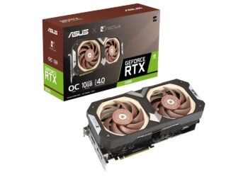 The Asus-Noctua RTX 3080. (Image source: ASUS.)