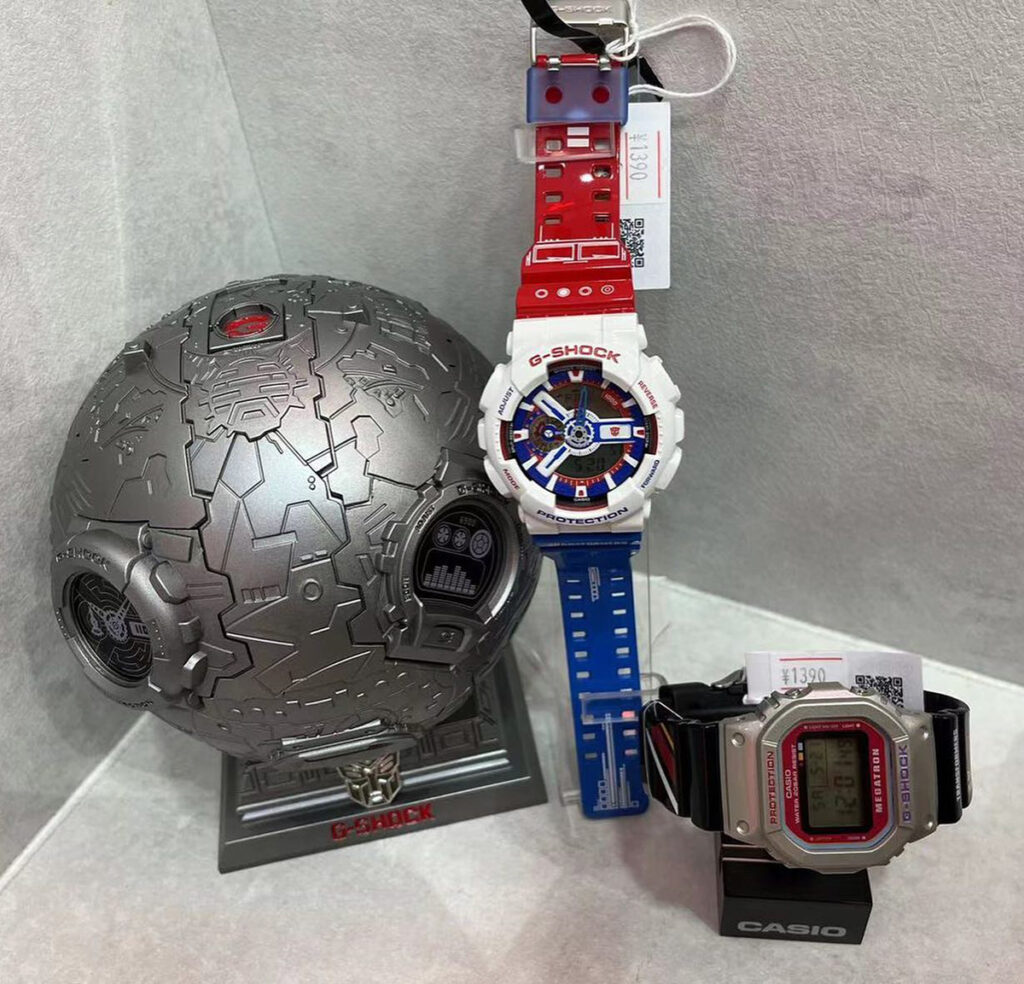 Casio G-Shock Transformers Collaboration China