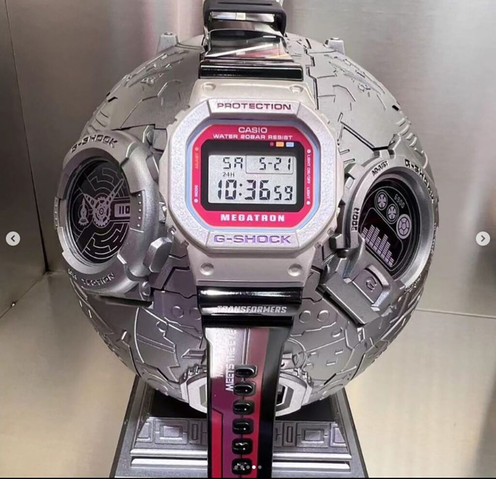 Casio G-Shock Transformers Collaboration China
