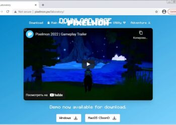 Fake Pixelmon site