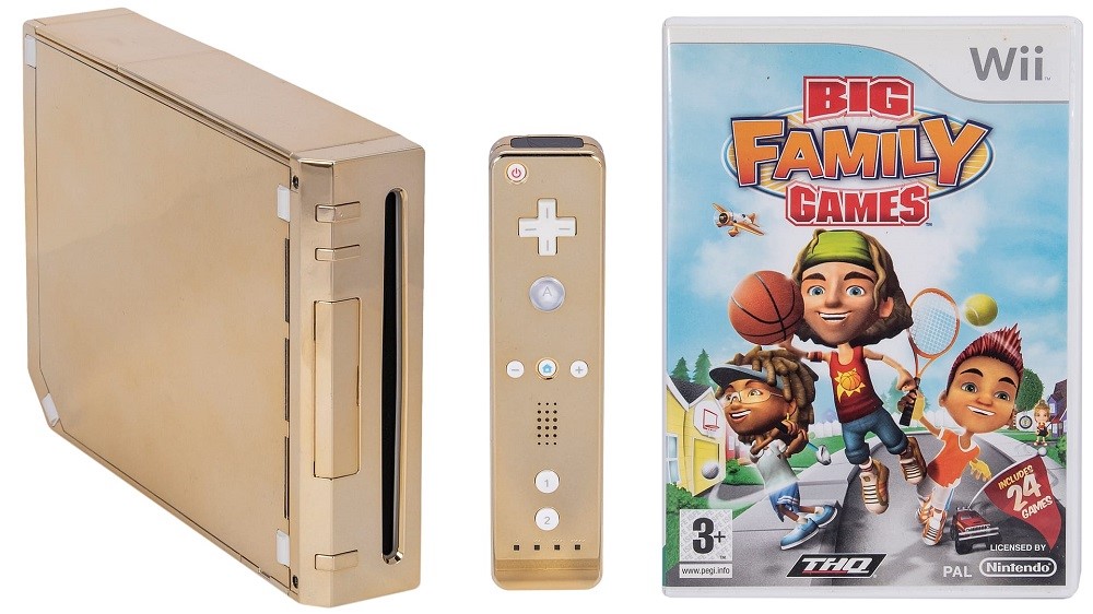 Gold Nintendo Wii