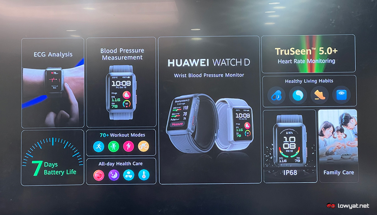 Huawei Watch D hands on blood pressure 1