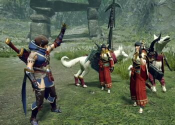Monster Hunter Rise Sunbreak AI hunter emotes response