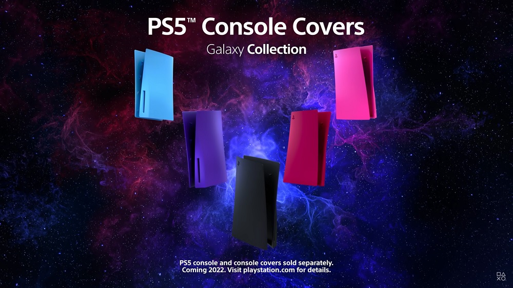 PS5 faceplates Galaxy Collection