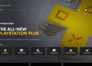 PlayStation Plus UI PS5