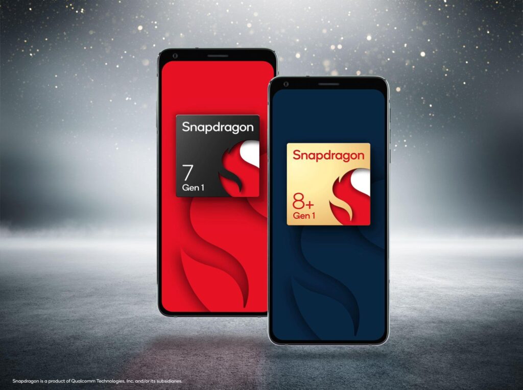 Qualcomm Snapdragon 8Plus Gen1 7 Gen1