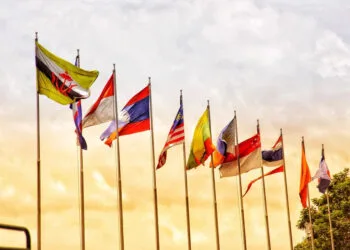 asean flags