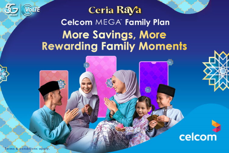 Celcom Mega Family Plan Ceria Raya