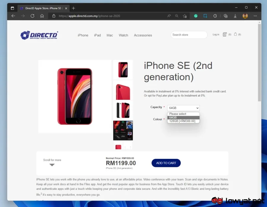 2nd gen iPhone SE DirectD