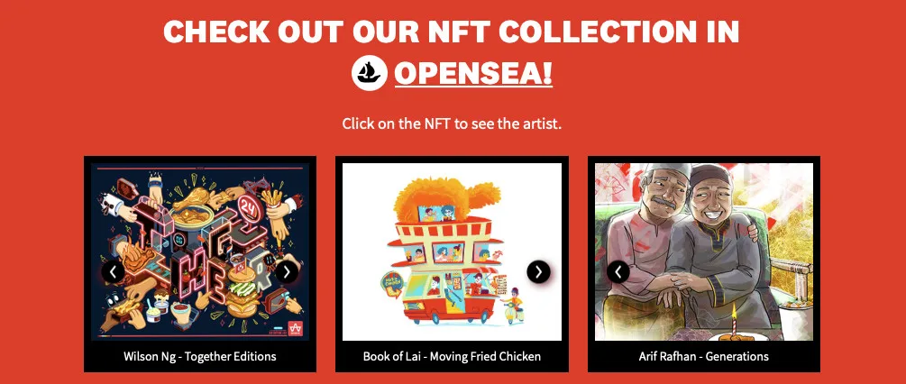 kfc original moments nft bidding