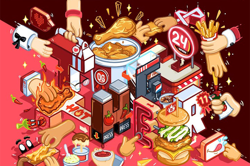 kfc original moments nft