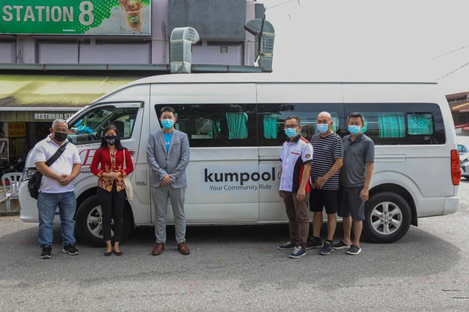 kumpool e-hailing kampung tunku