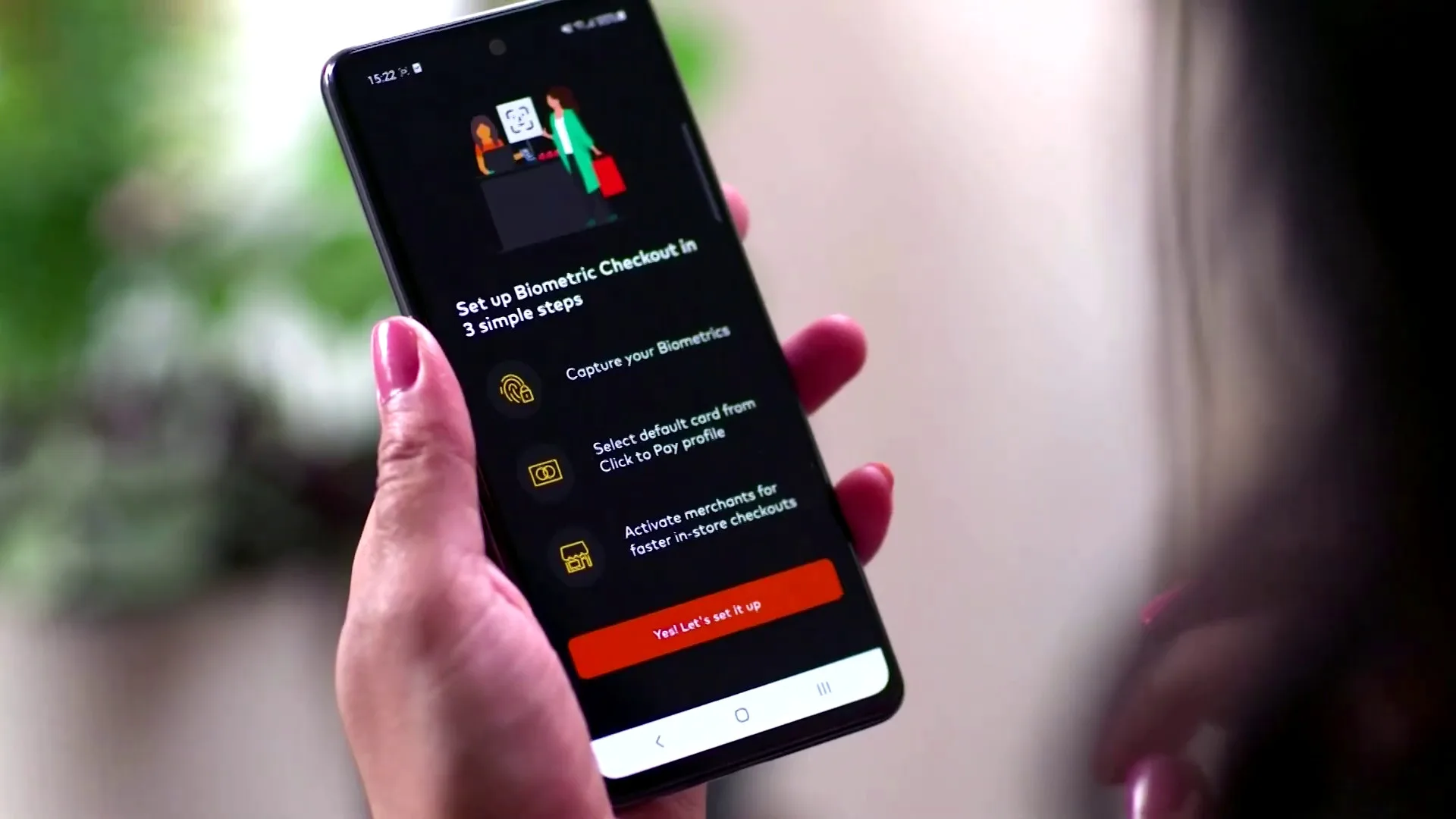 mastercard biometric checkout