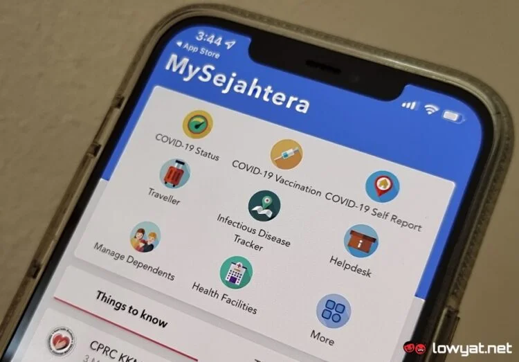 MySejahtera Infectious Disease Tracker