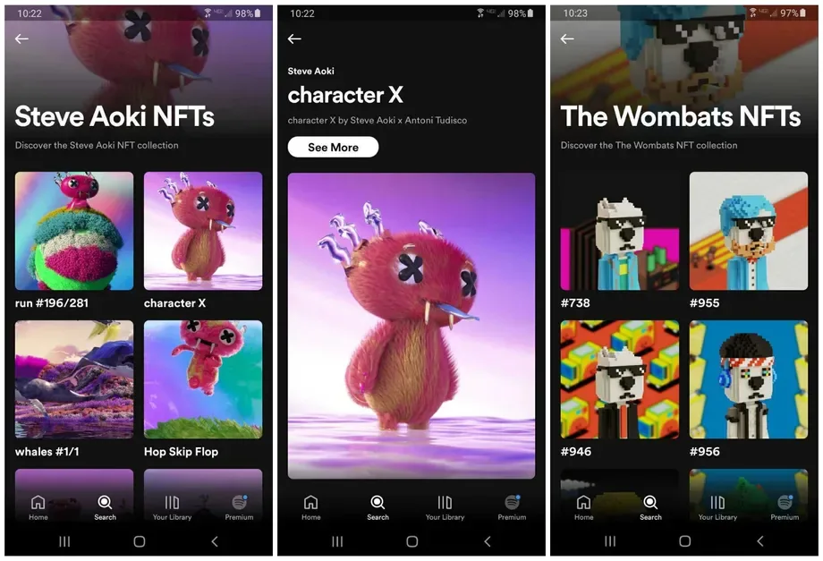 spotify nft