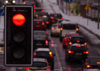 traffic lights jam congestion