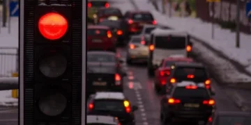 traffic lights jam congestion