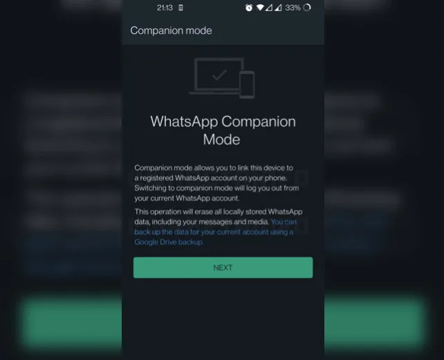 whatsapp companion mode multi-device