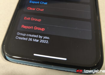 whatsapp exit group