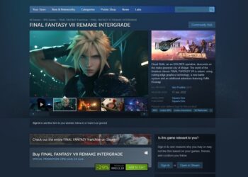 Final Fantasy VII Remake Intergrade Steam