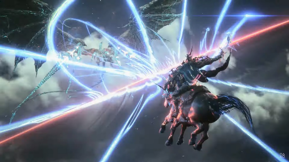 Final Fantasy XVI Bahamut contre Odin
