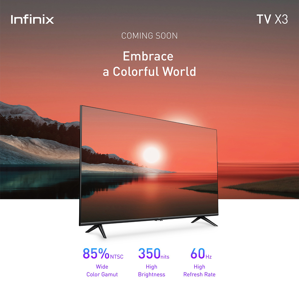 Infinix X3 Smart TV Series to launch in Malaysia soon