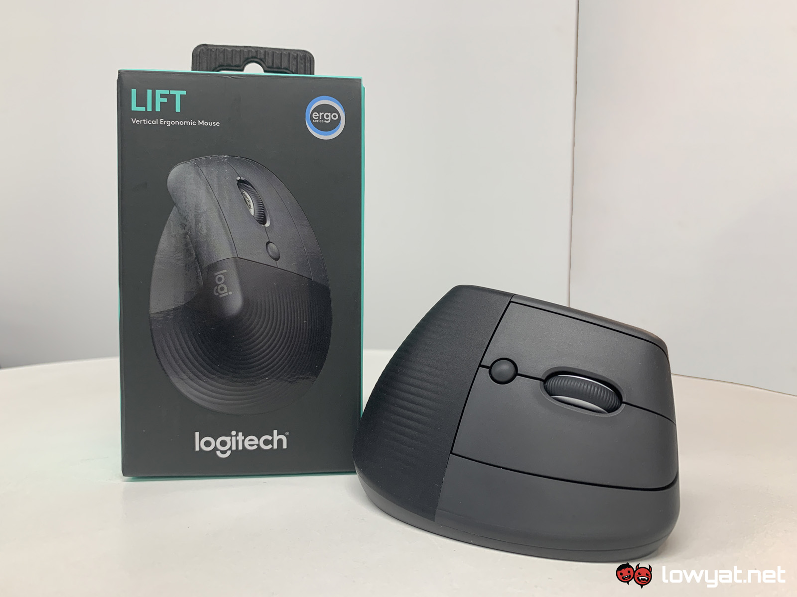 Logitech Lift vertical ergonomic mouse