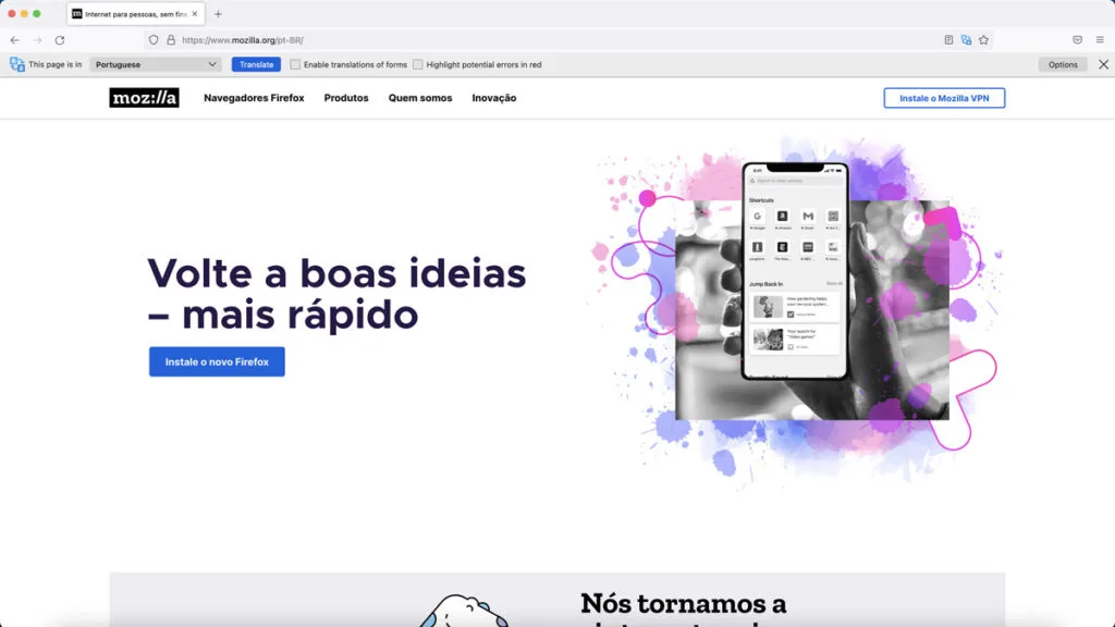 Mozilla Firefox Translations Translation Plugin
