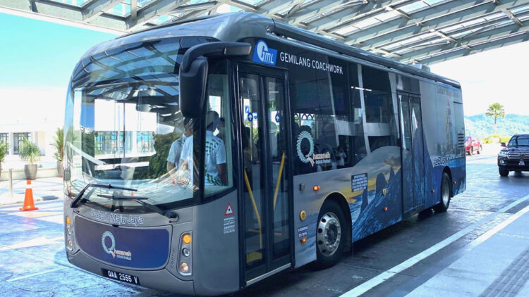 Sabah launches electric bus programme