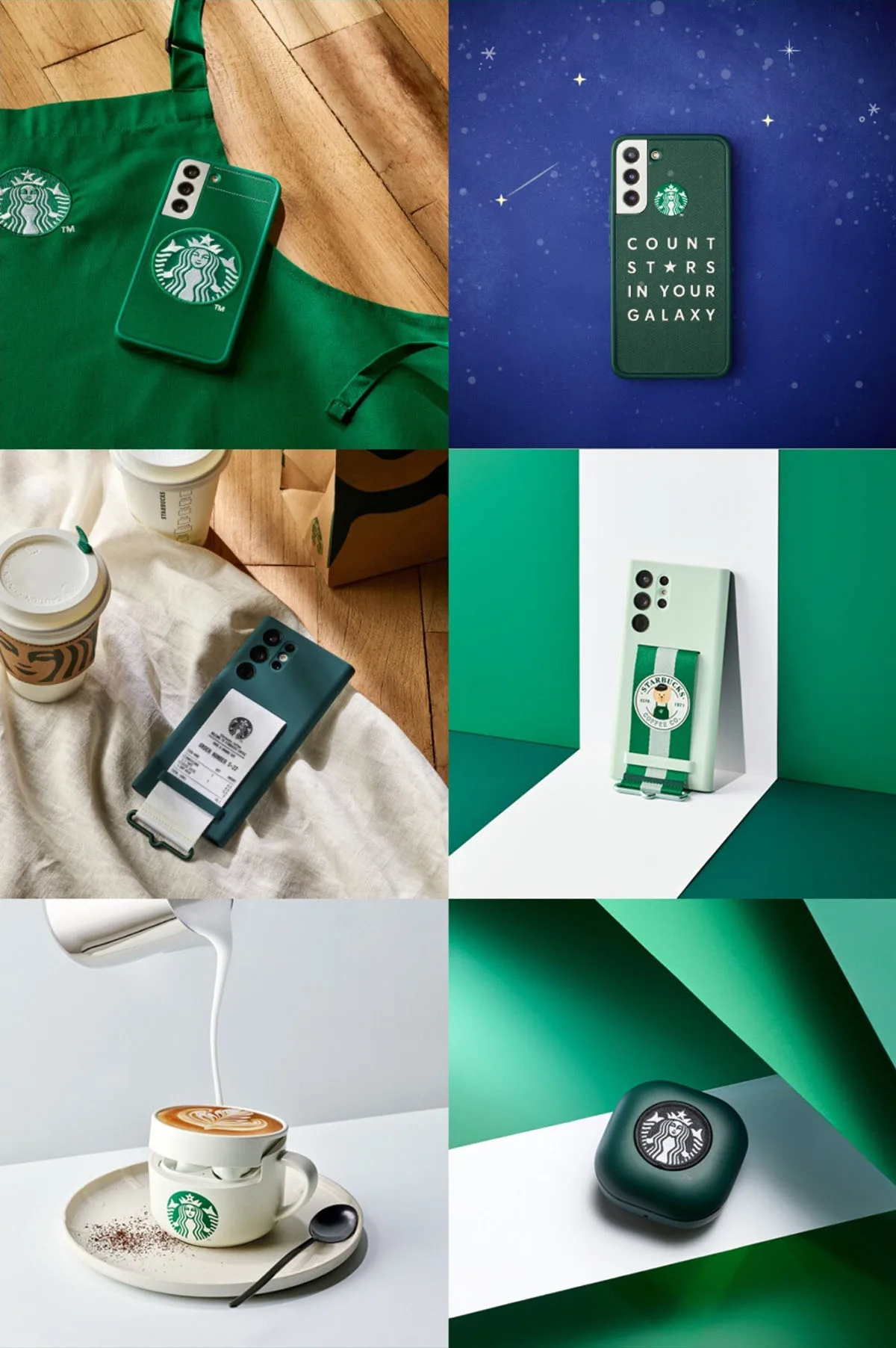 Samsung Galaxy x Starbucks limited edition accessories