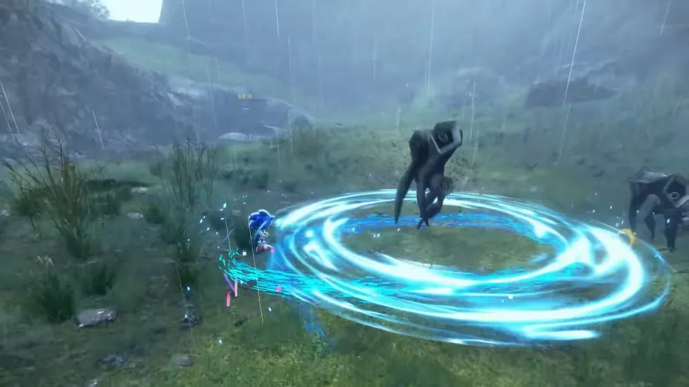Sonic Frontiers trailer combat