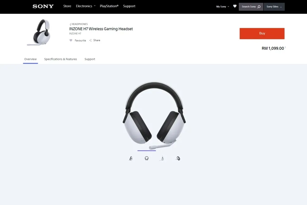 Sony Inzone H7 Malaysia