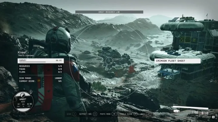 Starfield trailer screen