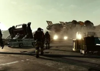 Starfield trailer screen ship